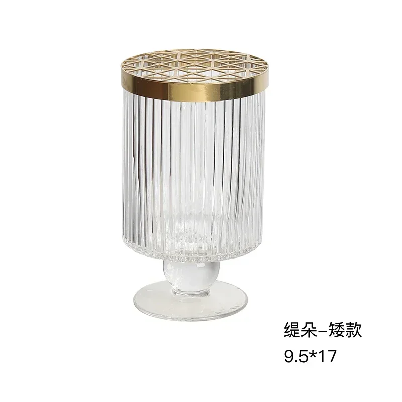 

Outside Gold Luxury Vase Decoration Home Cristal Vintage Decor Gold Vase Table Centerpieces Adornos Para Casa Bedroom Decoration