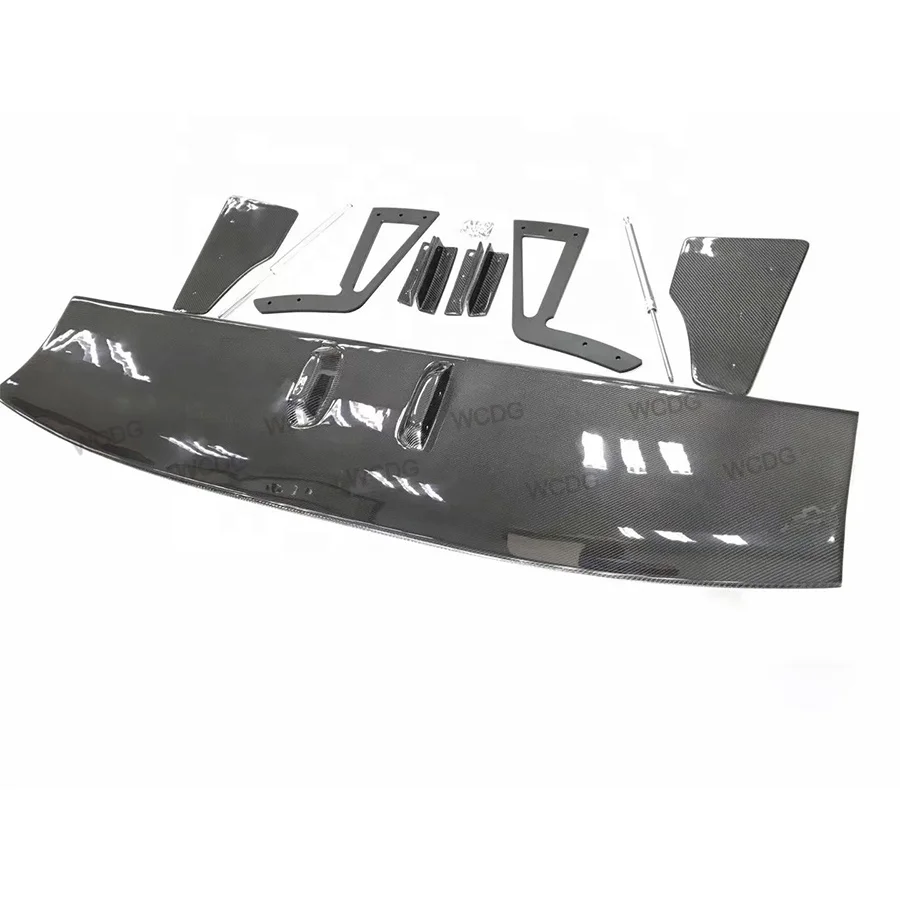 صاروخ الأرنب V3 Rd ألياف الكربون الجناح الخلفي المفسد GT نمط الجذع الشفاه ل GT86 وسوبارو BRZ 13-20 هيكل السيارة