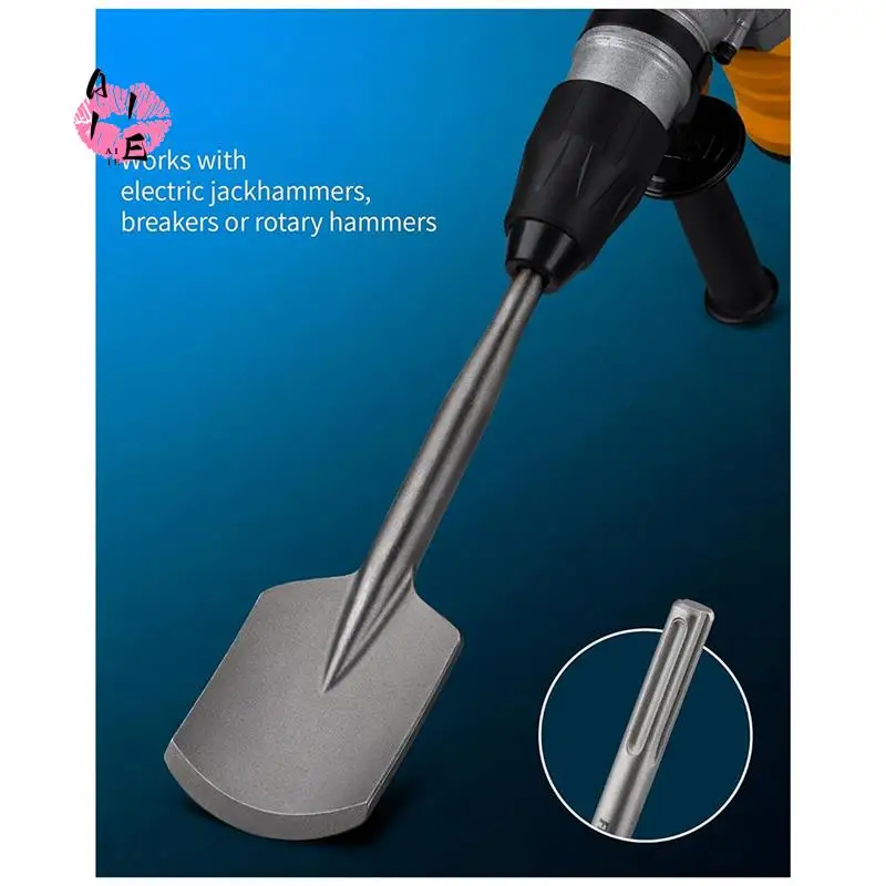 

A11E-For SDS Max Clay Spade, 4-1/2 In. X 17 In. Steel Drill Shovel Bit For SDS Max Rotary Hammer Electric Jackhammer