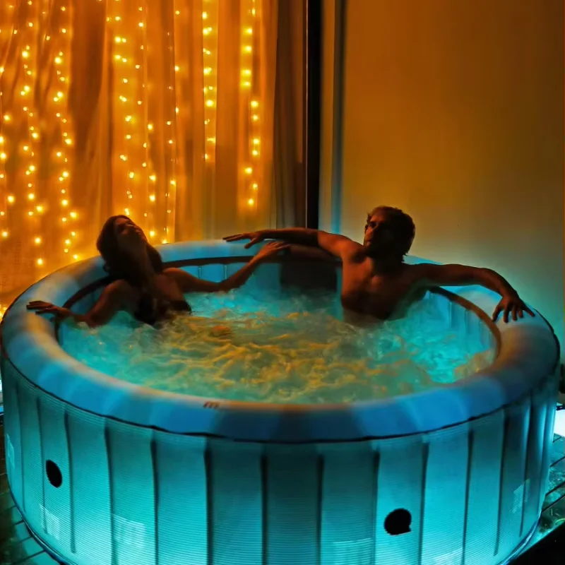 

Portable Outdoor Pool Spa - Adult Inflatable Bath