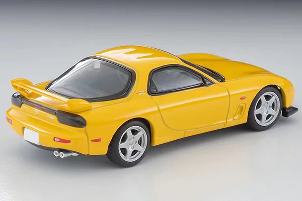 TOMICA TLV 1:64، N267d Mazda RX-7 Spirit Bathrust R، نموذج سيارة مصغر ثابت من سبيكة مصبوبة، هدية للعطلات للأولاد. #4