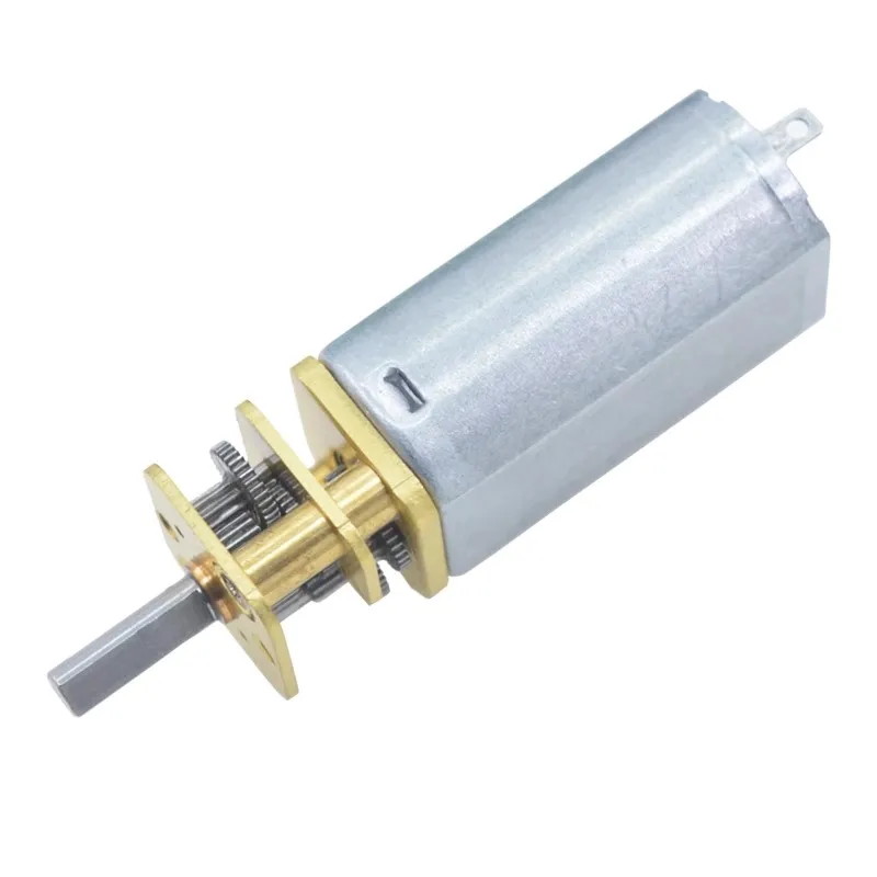 13GA-050 High Torque Full Metal Gearbox 050 Gear Motor DC 6V 12V 17rpm-1200rpm Slow Speed Motor