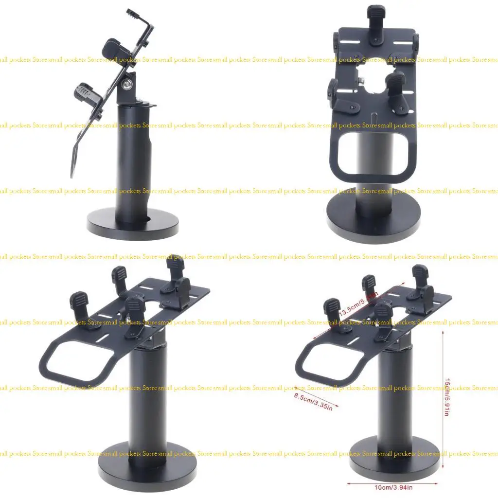 

R1WD POS Machine Display Bracket Stand Retail Shop Adjustable Card Terminal Stand With Concealed Cable Channel