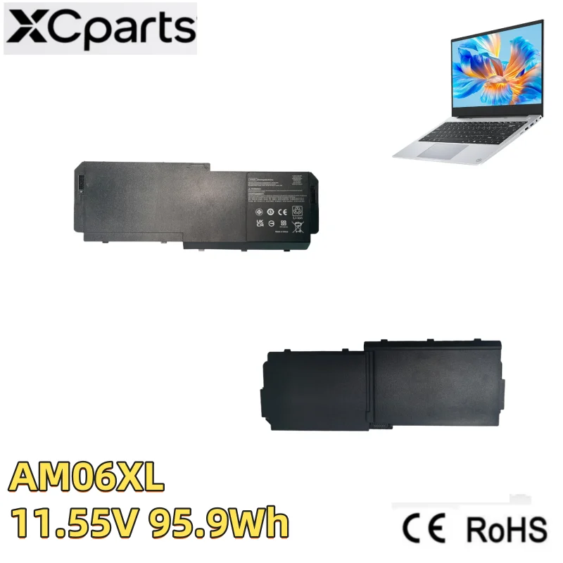

New L07350-1C1 L07044-855 AM06095XL HSTNN-IB8G AM06XL Laptop Battery 11.55V 95.9Wh For HP ZBook 17 G5 G6 Series Notebook 9Cell