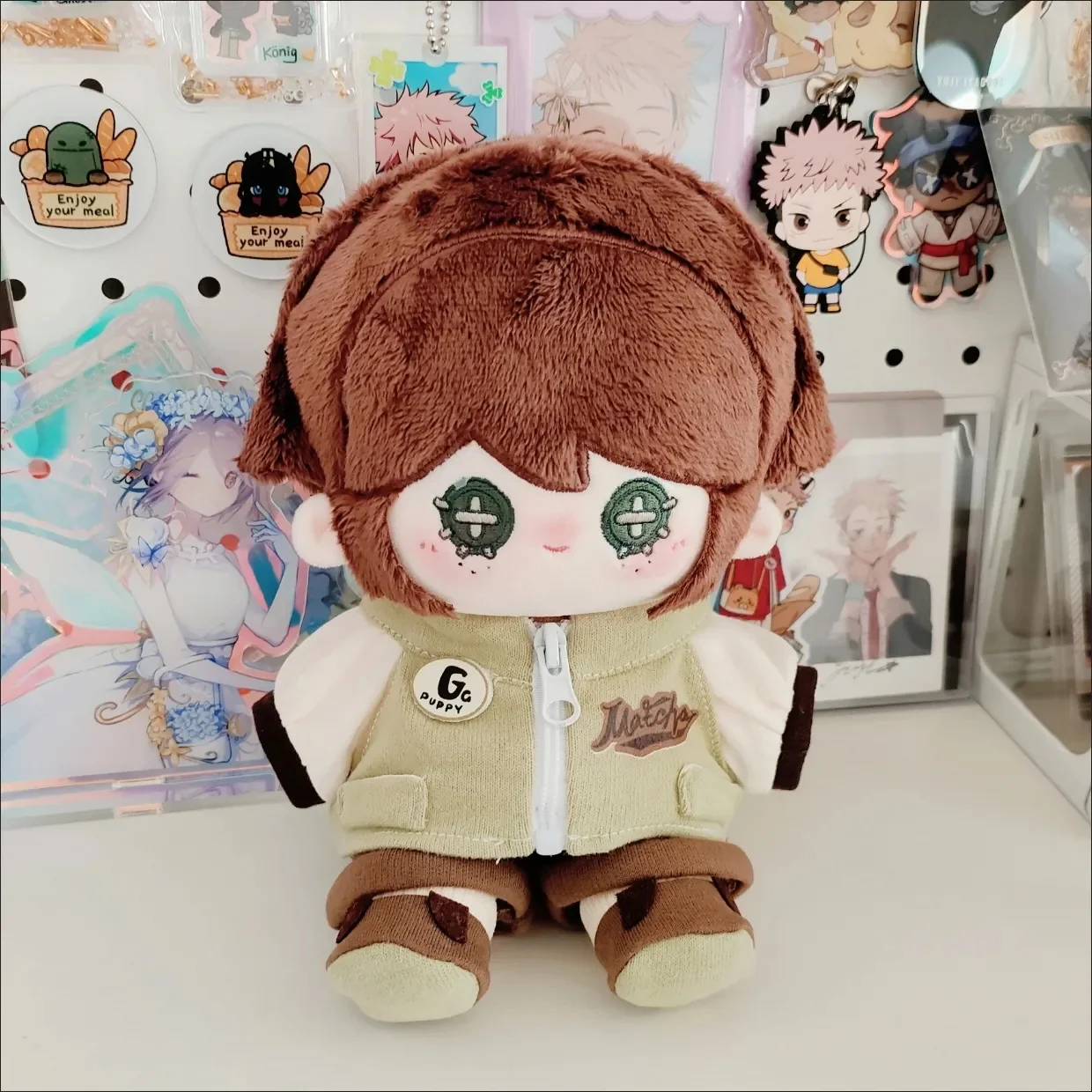 أنيمي الهوية الخامس البستاني إيما وودز جميل أفخم القطن دمية الجسم 20 سنتيمتر تأثيري فستان اللعب الدمى هدية عيد ميلاد #6