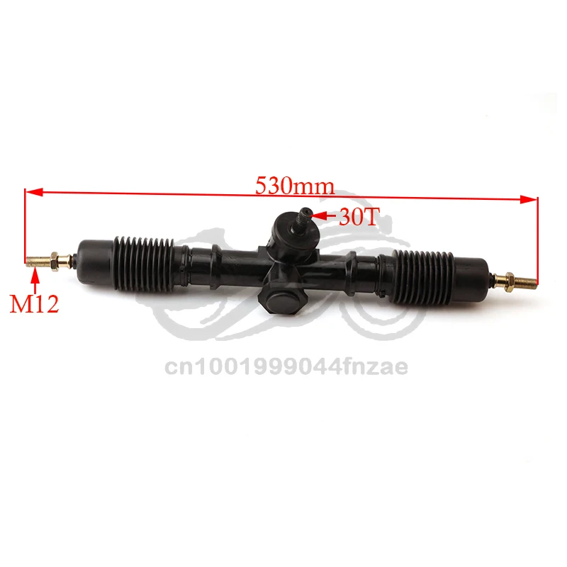 

530mm vertical Power Steering Gear Rack & Pinion Fit For 150cc 250cc China Go Golf Boat Kart Buggy Karting ATV UTV Bike Parts