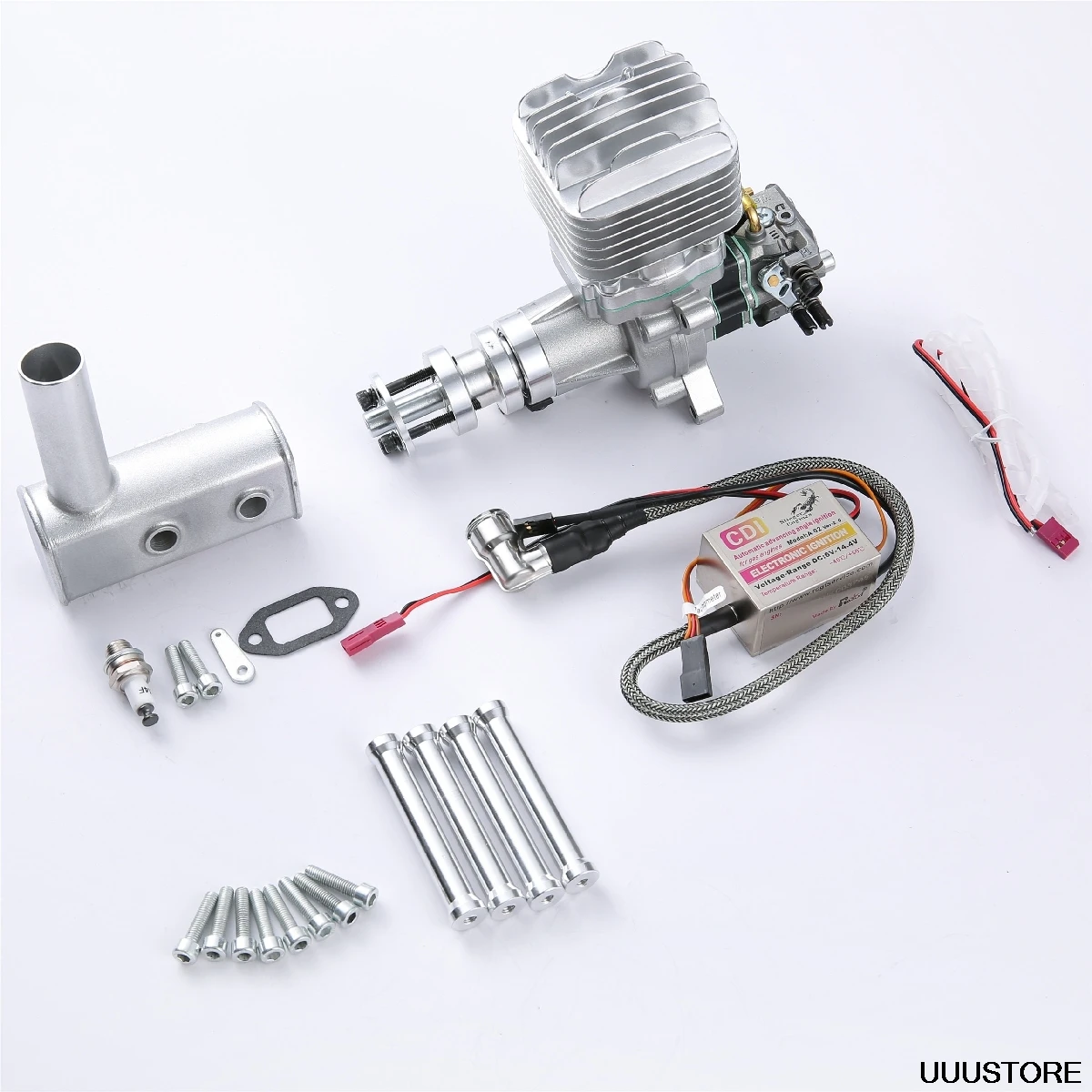 ستينغر RCGF 35CC SE محرك البنزين 2 دورة المكبس قيمة نوع الدعم 1908 2008 2010 الدعامة لطائرة FPV RC الطائرات بدون طيار الثابتة الجناح