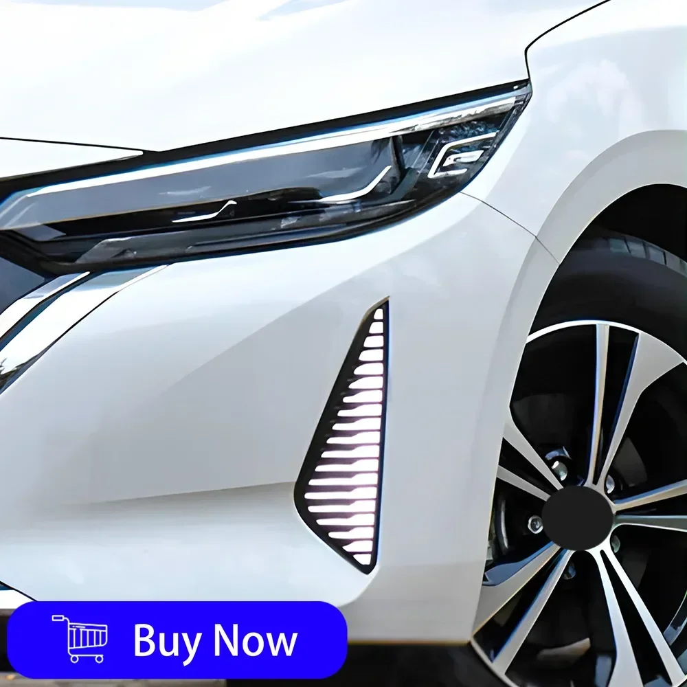 

For Nissan Sentra 2023 Front Bumper Upgrade LED Dynamic Fog Lamp Daytime Running Light Car lights Assembly Accessories Tools