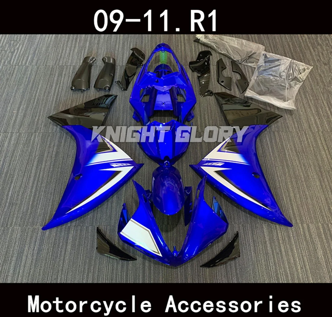 

Suitable for YZF-R1 YZF R1 2009 2010 2011 Motorcycle Shell Fairing Spoiler Bodywork Set Injection Molding RN221