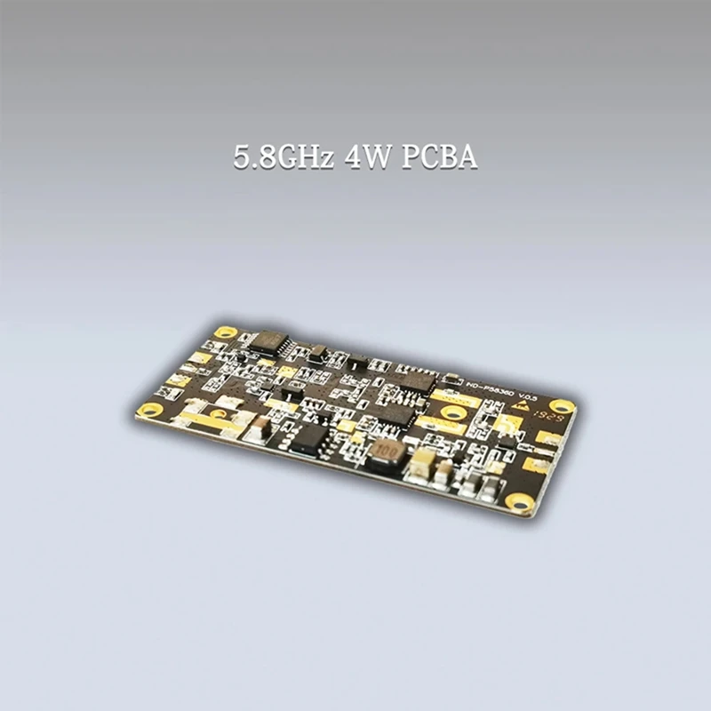 Amplificador de señal de 5,8 Ghz, pieza extensible de módulo inalámbrico RF, 4W, 36Dbm, PCBA para Dron, Wifi