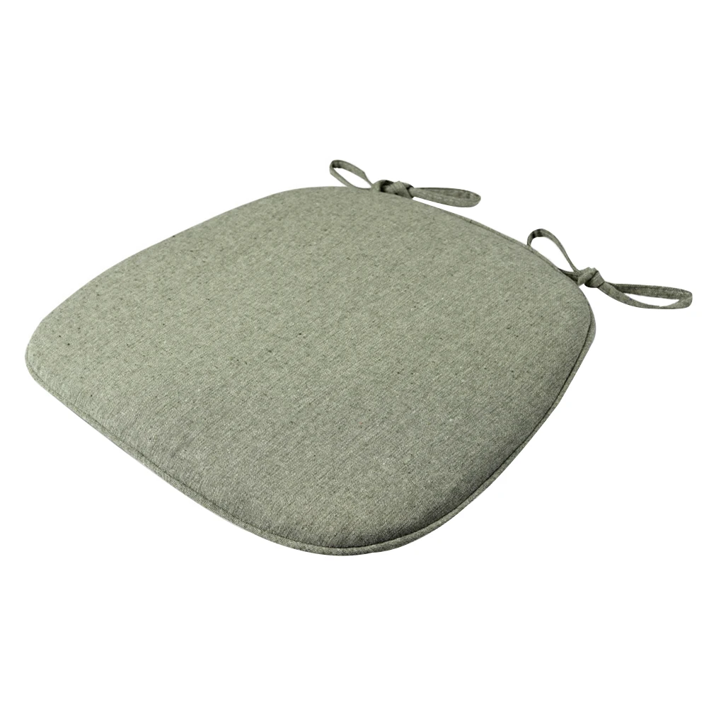 

Linen Cushion Outdoor Chair Cushions Seat for Office Chairs Sponge Pad Breathable