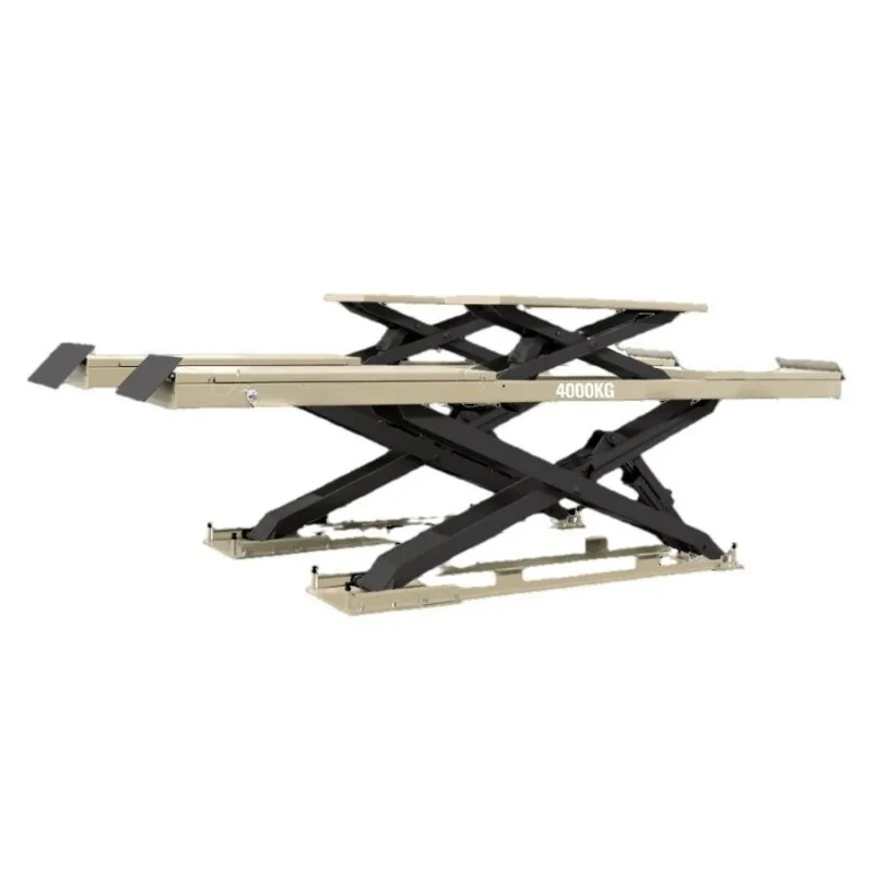 Lift large scissors car lift table ultra-thin child and mother scissor lift