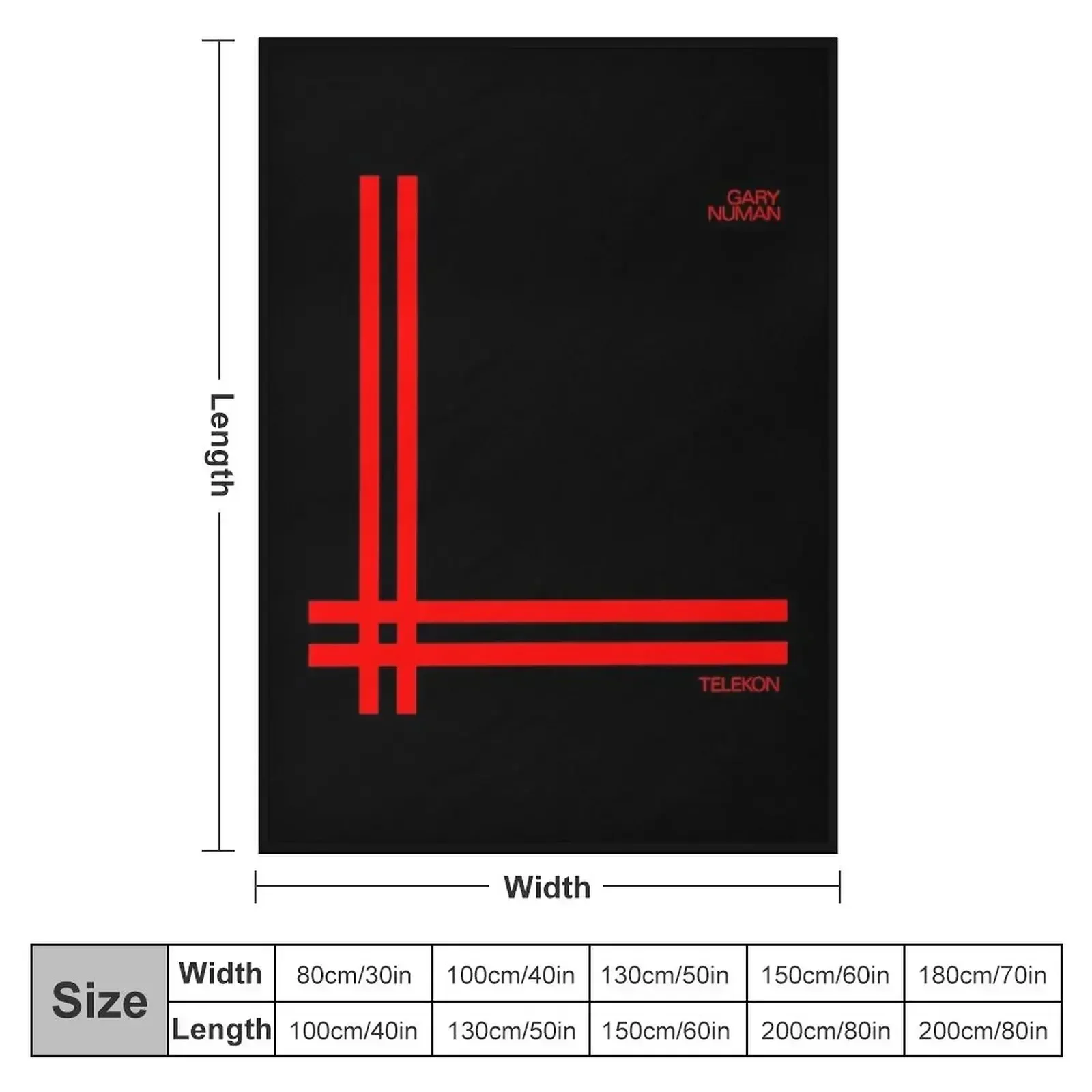 Gary Numan - Telekon (1980) Throw Blanket Shaggy Extra Large Throw christmas gifts Loose Cute decorative Blankets