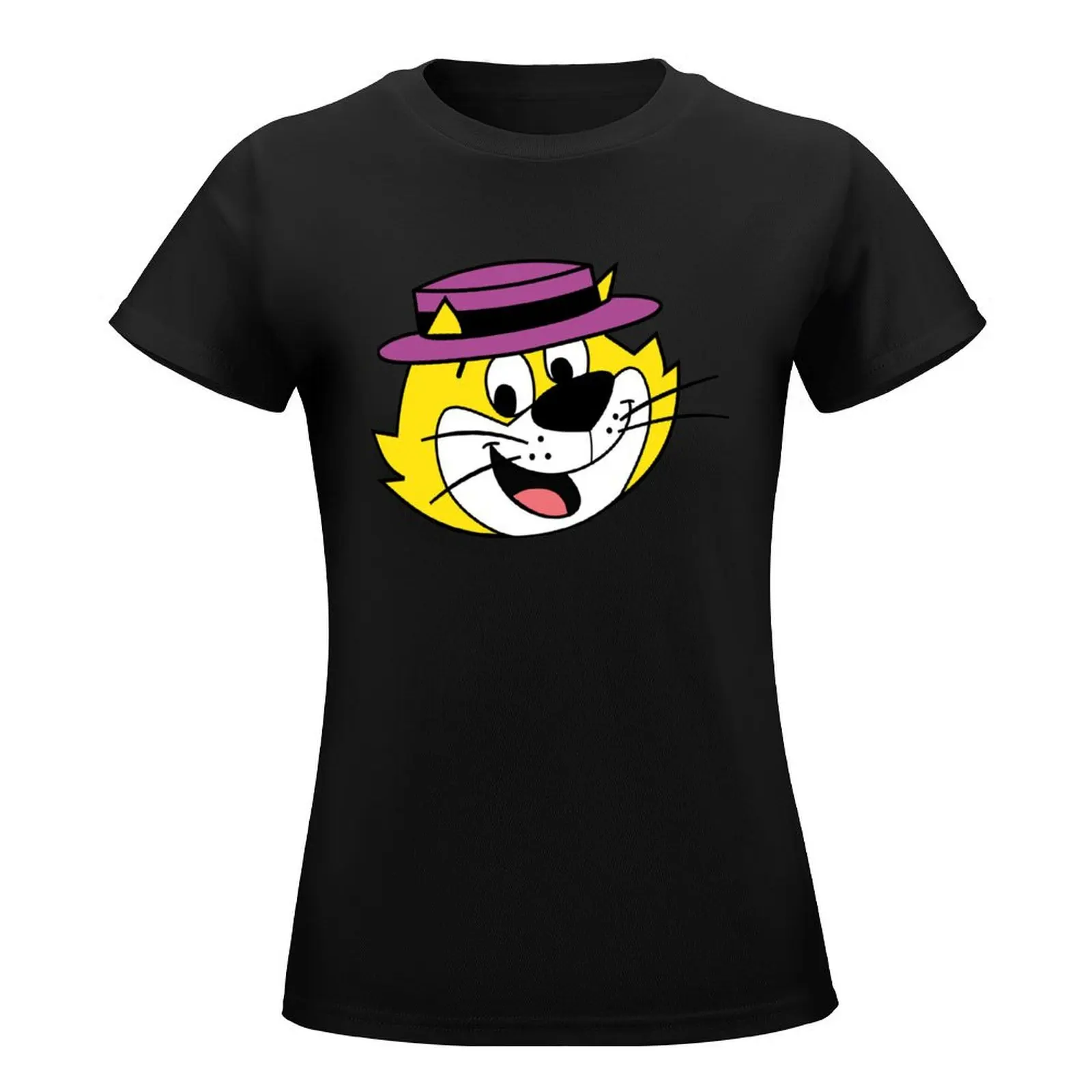 He's the most tip top, Top Cat! T-Shirt plus size tops vintage clothes t-shirts for Women loose fit