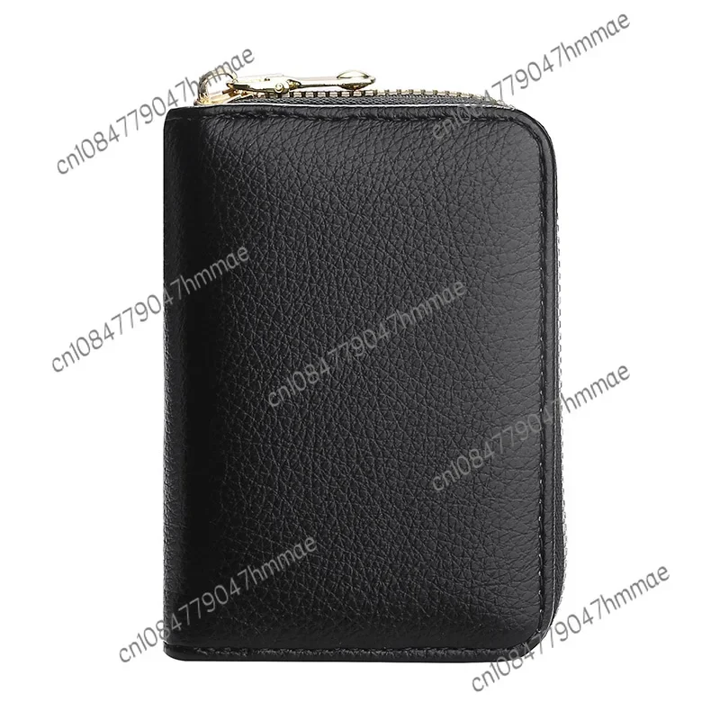 New Design Small Black Red Business Women/Men Bank/ID/Credit Card Holder 20 Bits Card Wallet PU Leather Protects Case Coin Purse