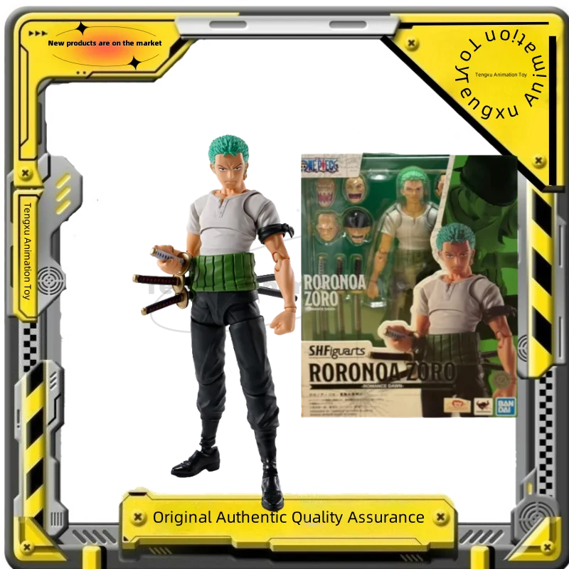 

Bandai SHF S.H.Figuarts One Piece RORONOA ZORO ROMANCE DAWN Фигурка Готовая модель Аниме Экшн-игрушки Подарки для детей Набор СОЛДАТОВ