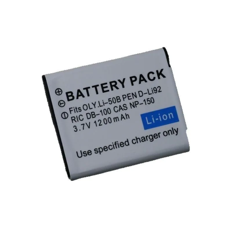 D-Li92 DLi92 Baterai Kamera untuk Pentax RZ10 RZ18 WG-1 WG-4 WG-10 untuk Olympus u6010 u9010 Li-50B SH-1 iHS SH-60 SP-100 SP-100EE