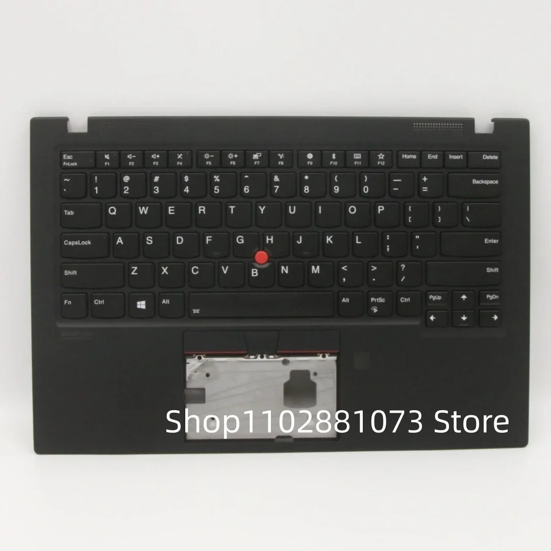 

New/Orig keyboard Palmrest W/Backlight Case Cover WLAN for Lenovo ThinkPad X1 Carbon 7th Laptop 5M10W85882 5M10W85954 5M10V25500