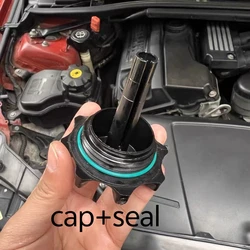 High quality Gasket Ring Power Steering Reservoir Cap For BMW E87 E30 E36 E46 E82 E90 E91 E92 E93 E60 E61 X1 X5 Z1 Z3 MINI R50