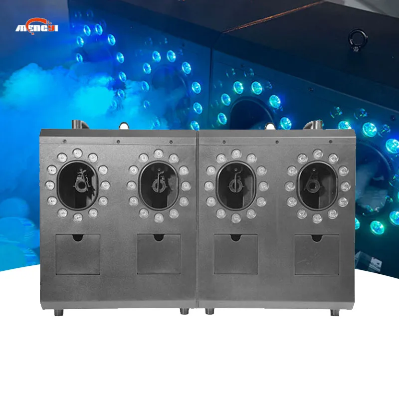 

Factory DMX512 3000W 4-Wheel LED Bubble Smoke Machine Effect Stage Lights for Wedding Parties and Clubs