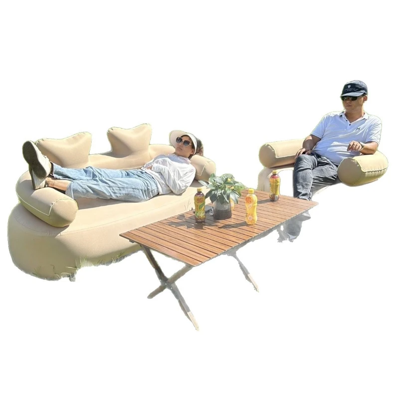 

Outdoor portable Internet celebrity inflatable sofa for outdoor camping