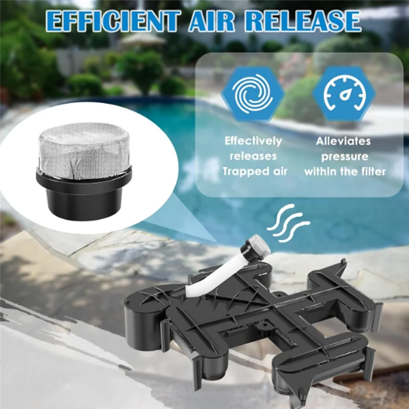 

A21Q - 59023700 Верхний коллектор с заменой для выпуска воздуха для Pentair FNS Plus и фильтра De FNS24 FNS36 FNS48 FNS60