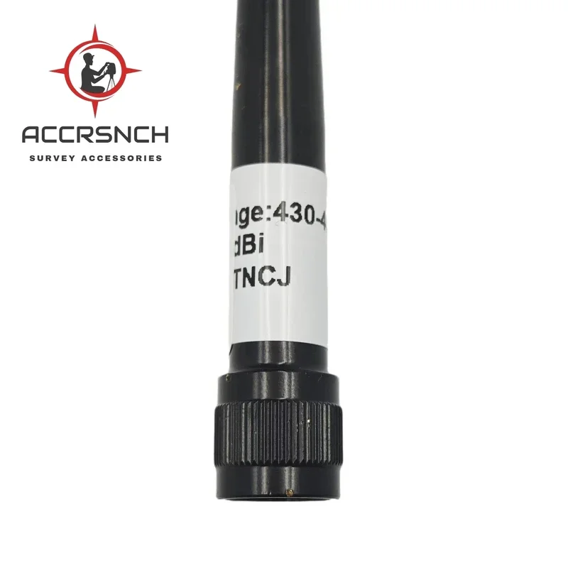 ACCR 1PC Whip Antenna 430-450MHZ TNC Port 4dbi For Top-con For Sokk-ia For South Trimble All Surveying GPS RTK Total Station