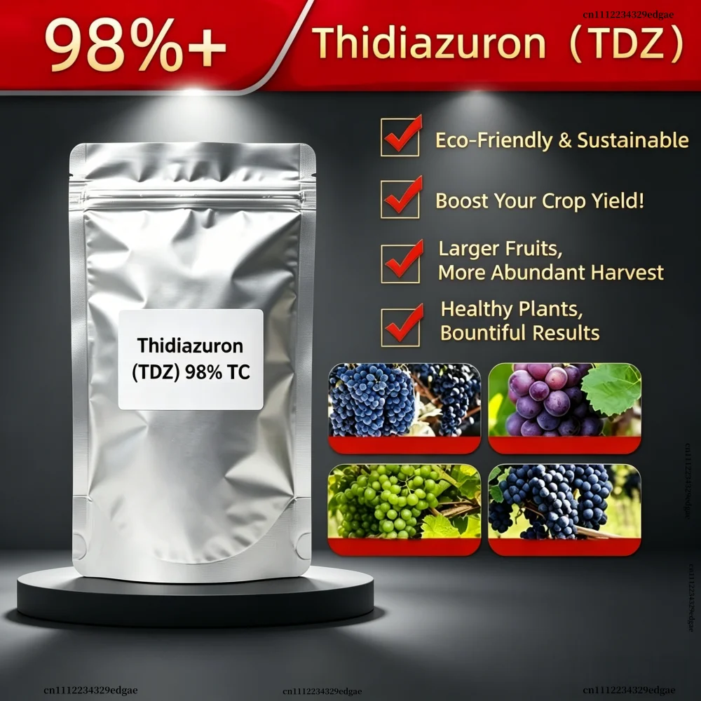 Plant Growth Enhancer Fertilizer - Thidiazuron (TDZ) for Stronger Roots, Bigger Blooms, and Higher Harvest