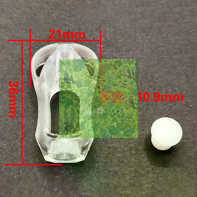 1pc New Design Carbon Knob Suit For Reel 36 MM Super Light 3g Fit 7x4x2.5 MM Bearing DIY Accessory