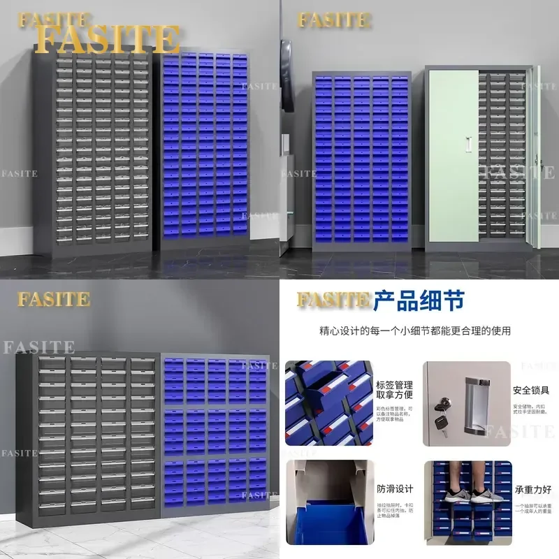 For Parts Cabinet Drawer Hardware Knives Storage Electronic Components Screws Sample Sorting Tool Organizing Cabinet