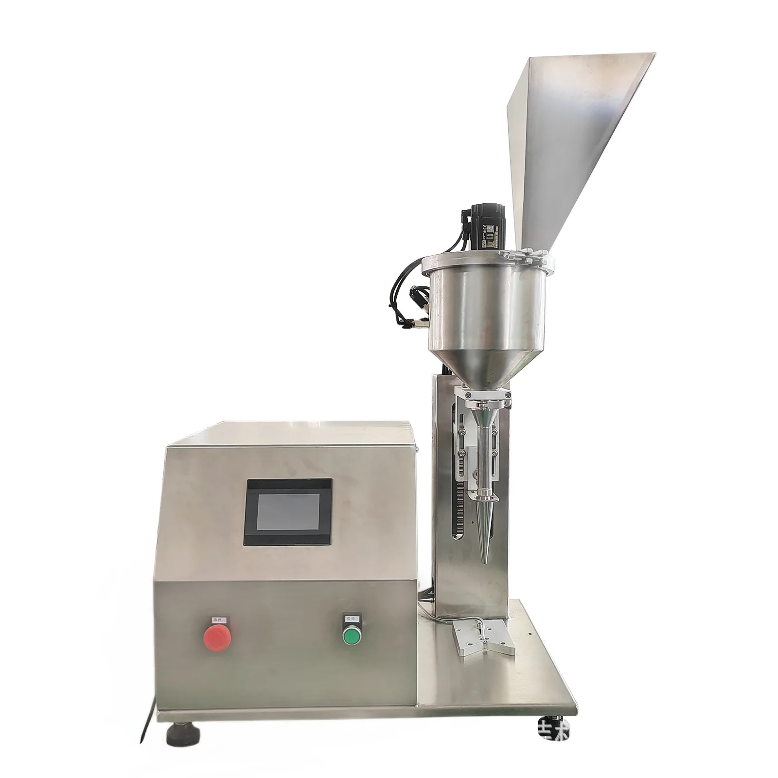 Desktop Small Spiral House hold Automatic High Precision Dry Spices Spiral Quantitative Powder Filling Machine