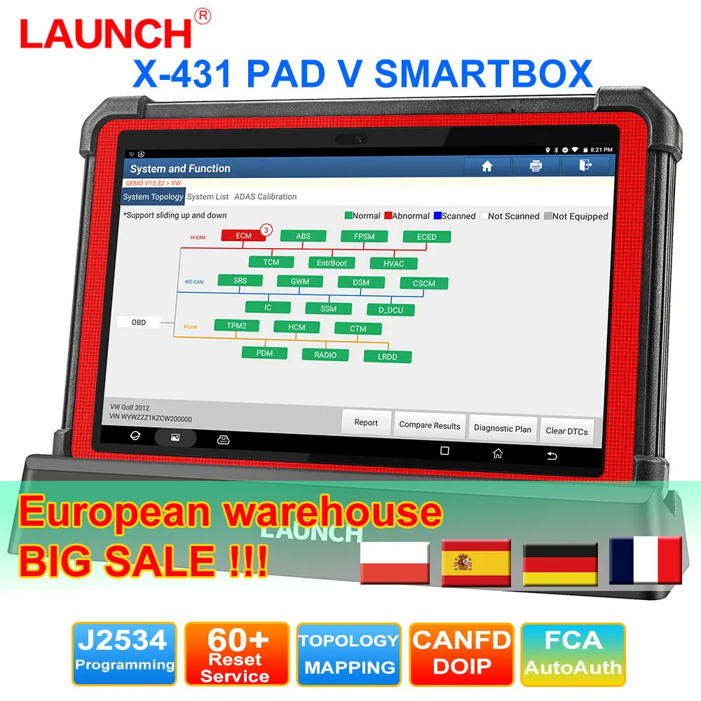 LAUNCH X431 PAD V SmartBox: The Ultimate All-in-One Diagnostic LaunchPad for Modern Vehicle Repair