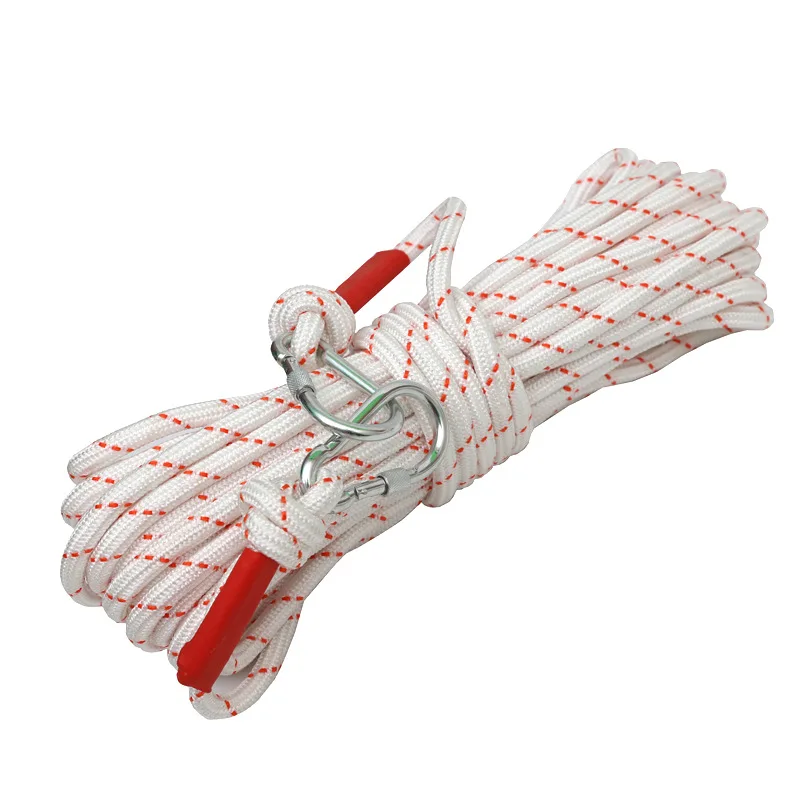 4mm 22mm Thick Fire Rescue Safety Rope Steel Core Polypropylene/nylon Rope Climbing, Power Line Traction