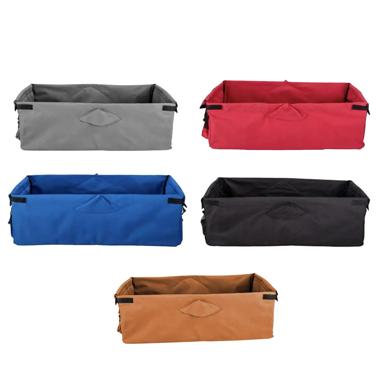 للطي عربة قابلة للطي بطانة أكسفورد القماش حديقة عربة اليد دفع سحب عربة سلة عربة قابلة للطي بطانة عربة اكسسوارات #4