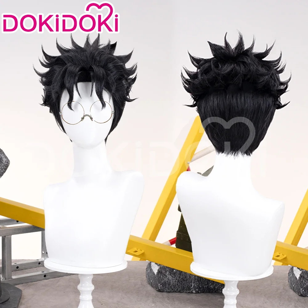 تأثيري في المخزون Okarun Takakura كين تأثيري كينتاما أنيمي Dandadan DokiDoki الرجال 30 سنتيمتر شعر مستعار دان دا دان قناع نظارات