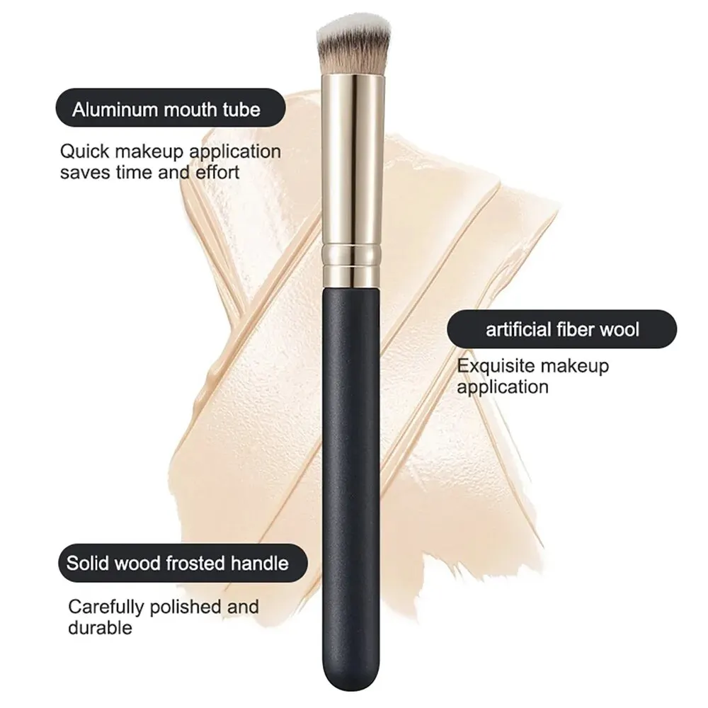 Angled Partial Concealer Brush Covers Facial Blemishes And Acne Marks Easy Use Soft GECOMO Makeup Makeup Brush