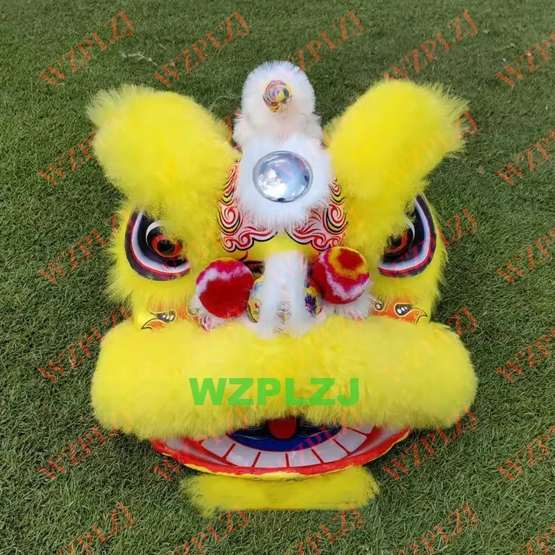 

2 kid B​link Lion Dance Costume 2pcs Pants 10-15 Age Child Student Play Game Party Sport Parade Folk Event Stage Mascot China