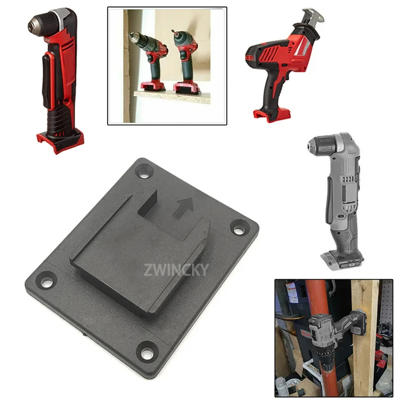1/2Pcs Tool Mount Storage Bracket For Makita/Bosch/Dewal/Milwaukee14.4V/18V/20V  Li-ion Battery Tool Drill Holder Slots Stand