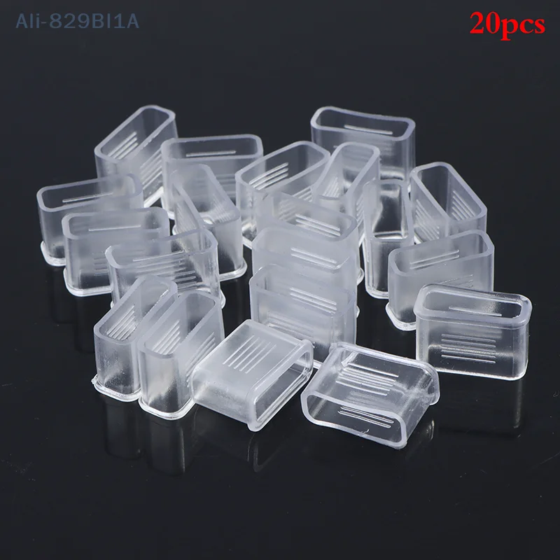 

20Pcs Referee Whistle Cover Transparent Whistle Cushioned Mouth Grip Soccer Referee Whistle Protective Accessories