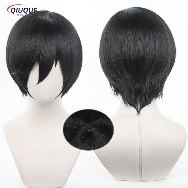 2025 yiyi 2 estilos Cosplay Anime BLUE LOCK Rin Itoshi verde/negro pelo sintético corto resistente al calor + peluca C