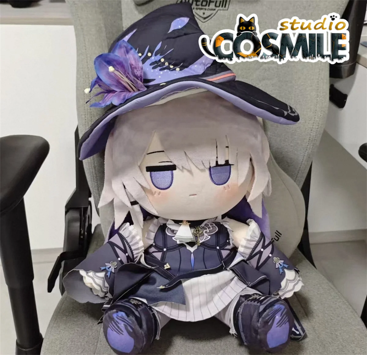 The Herta ヘルタ 헤르타 Honkai: Star Rail Stuffed Plushie 40cm Sitting Plush Seated Doll Toy Gift Jong