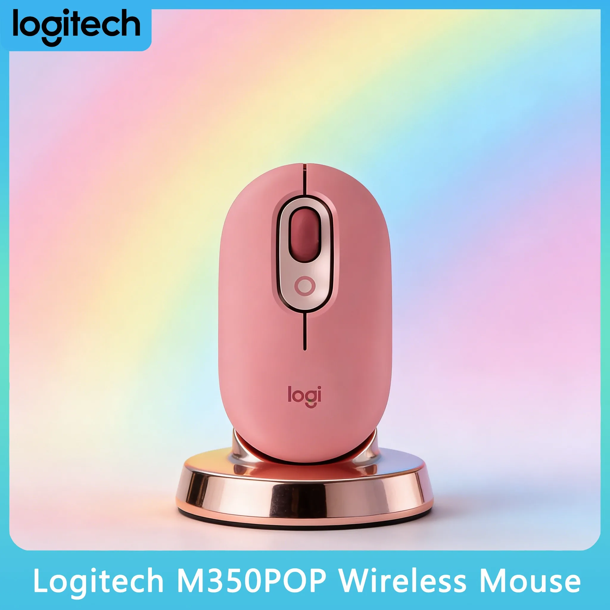 

Беспроводная мышь Logitech M305POP Bluetooth с длительным временем автономной работы для игр и офиса