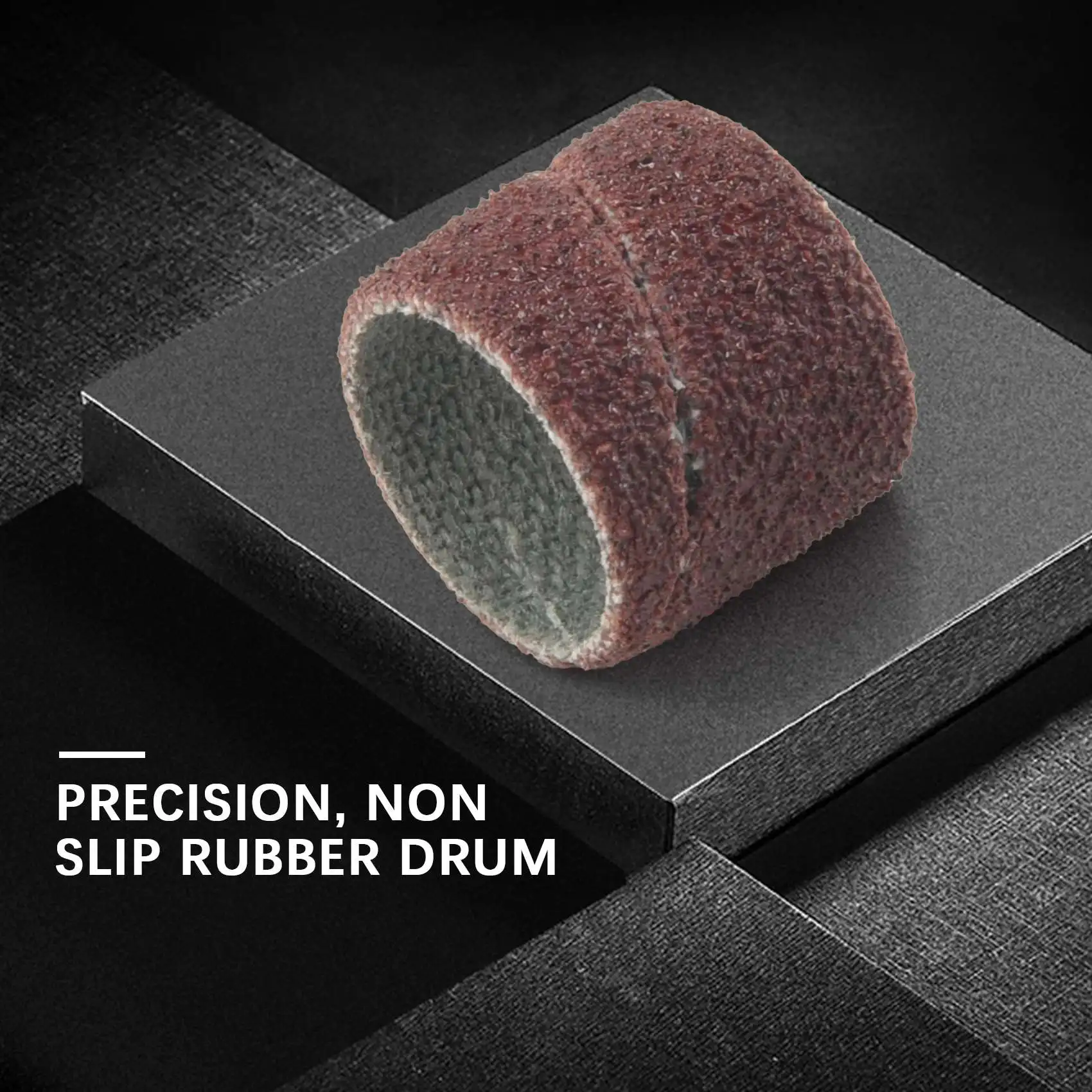 Jumbo 51pc Drum Sanding Kit - Fits for Dremel - Includes Rubber Drum Mandrels - 1/2, 3/8 & 1/4 inch