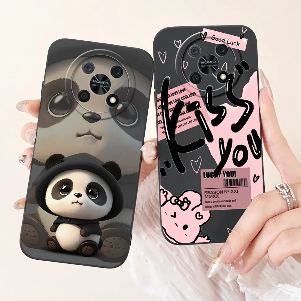 New Casing For Huawei Nova Y90 Cover Fashion Rabbit Phone Case For Huawei Nova Y90 NovaY90 CTR-LX1 Shockproof Soft Back Cover view 4