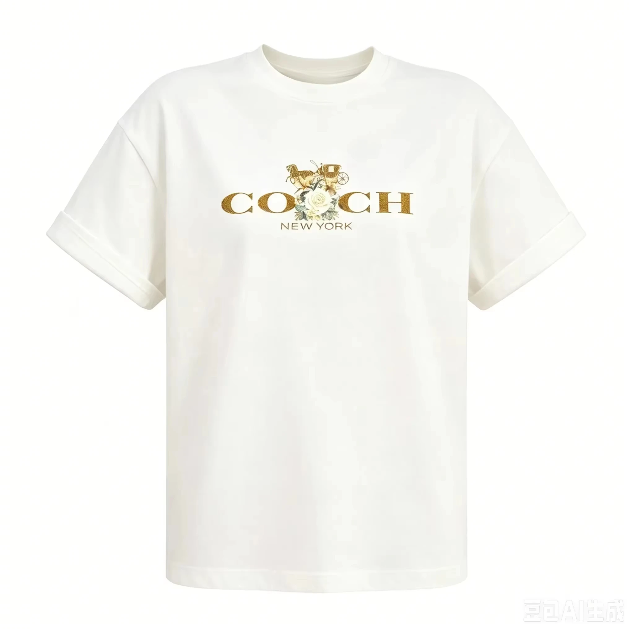 Summer Men's Women's T-shirt Luxury Printed O-neck Top Pattern Short Sleeve Hip Hop T-shirt Women's Summer Alphabet