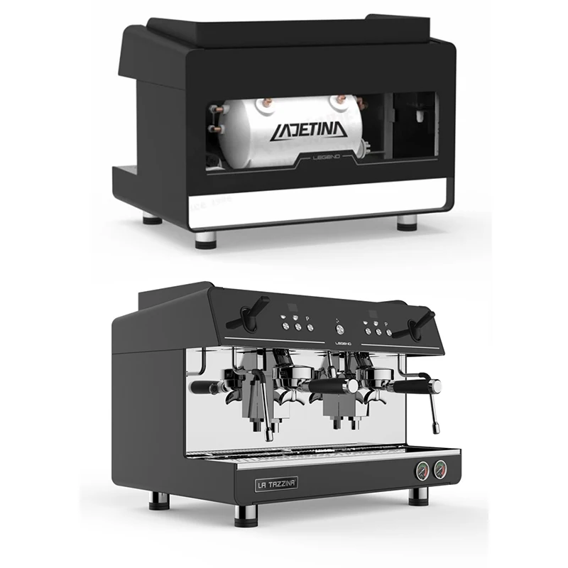 New Commercial Professional Programmable Electric Stainless Steel Espresso Coffee Maker