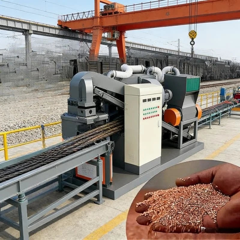 Scrap Copper Wire Granulator Machine Cable Recycling Line Pre-Crusher Vibrating Separator for High Purity Copper Recovery Custom