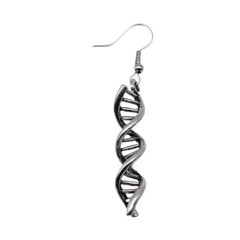 A52E Distinctive DNA Design Earrings Charm For Those Who Appreciate Science And