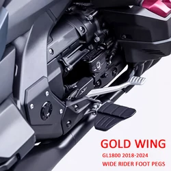 Goltwing Gl1800 Accessoires Snelweg Peg Mounts Voor Honda Gl 1800 2018-2024 Voetsteunen Tour Dct Motorfiets Brede Ruiter Voetsteunen