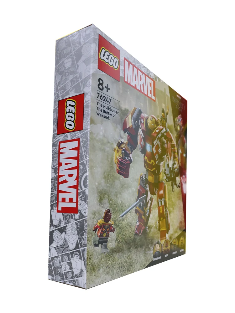 لعبة بناء الأبطال الخارقين من مارفل ، هلكباستر ، معركة واكاندا ، طقم بناء ، #4